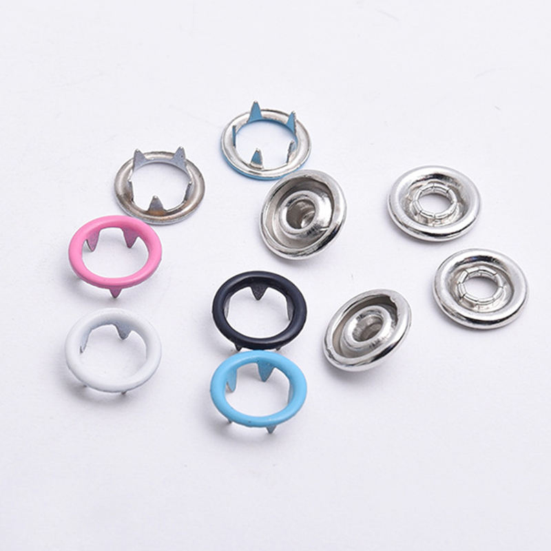 【AB 亚洲钮扣】不锈钢五爪扣：8 级检针级品质，童装服饰的安心之选