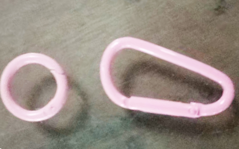 彩色喷漆圆圈弹簧扣 / 钩扣