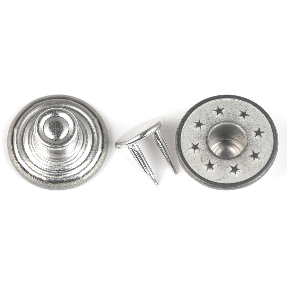 AB 亚洲钮扣：异形凹纹工字钮 JEAN BUTTON TAKC BUTTON  东莞源头牛仔精品