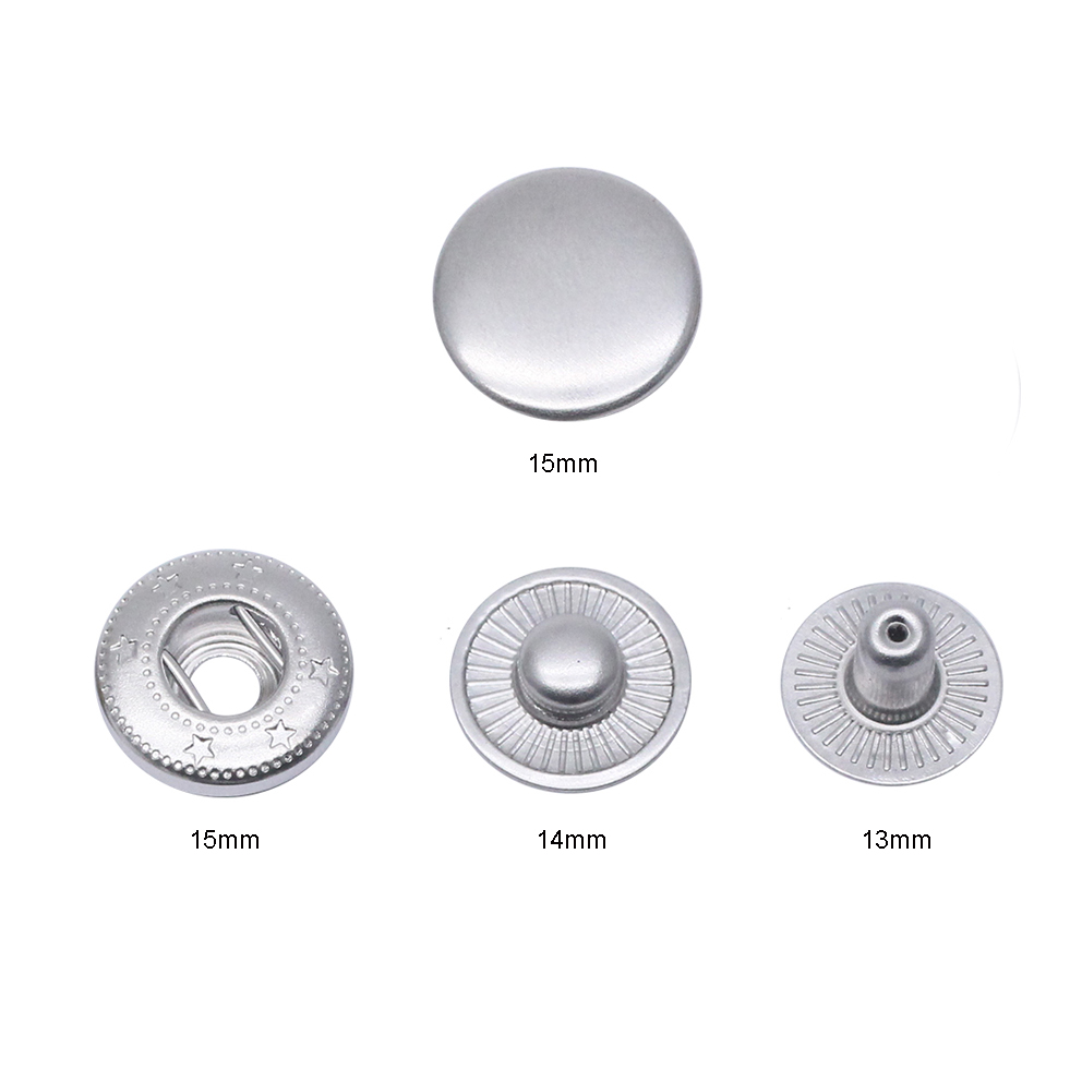 15mm Cap Spring Snap button Test Report/ VT8/ 8050#