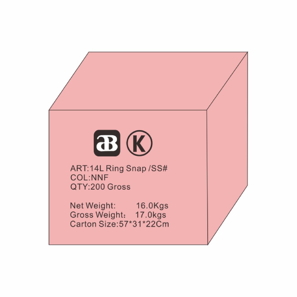 14L Ring Snap Button W 111.5#