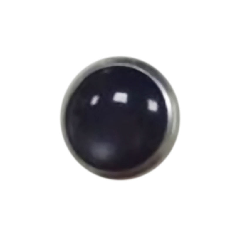 11.5mm黑色珠光线脚钮