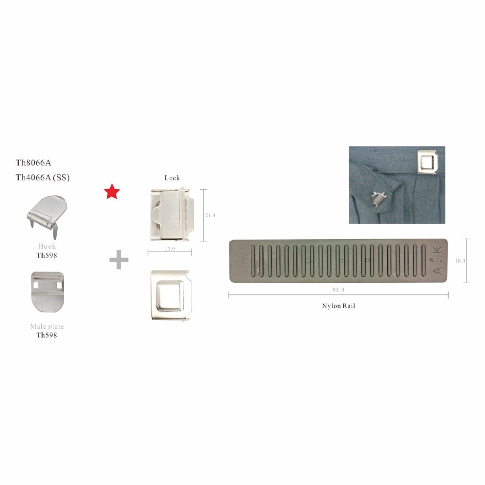 A款腰围调节裤扣