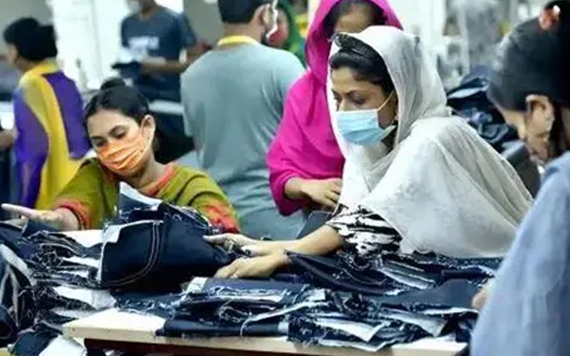 2023年服装纺织品出口额占据了孟加拉国总出口贸易的83%