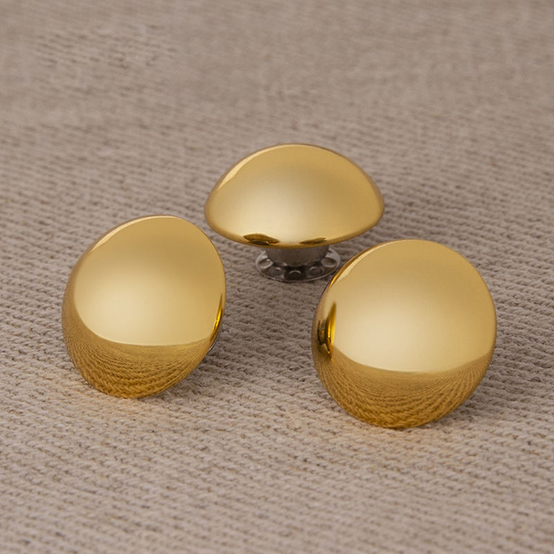 合金半圆工字扣 、合金半圆工字钮 、 Alloy  Dome Jean Button 、 Alloy  Tack Button