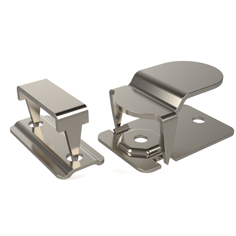 两爪男装 不锈钢四合扣 抛光色