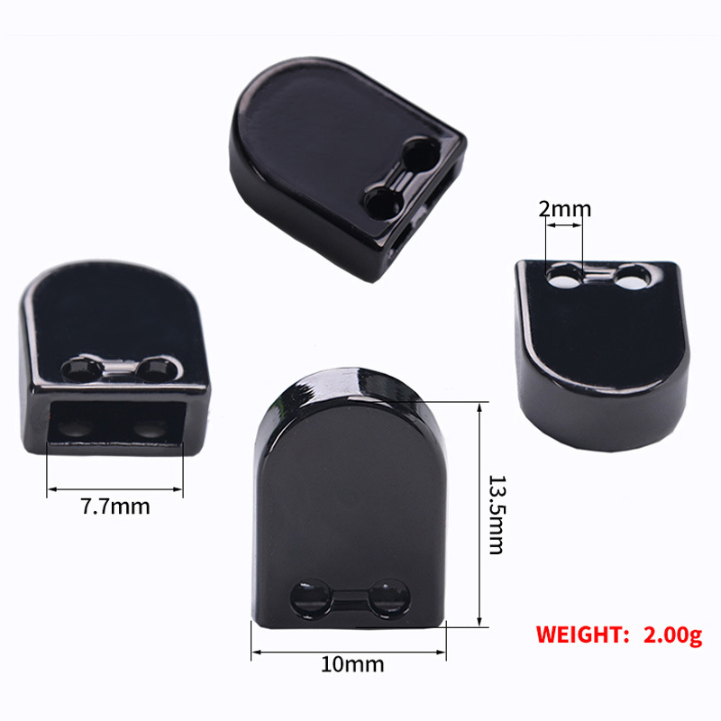 拱形金属吊钟长方形裤尾扣抽绳配件钮扣