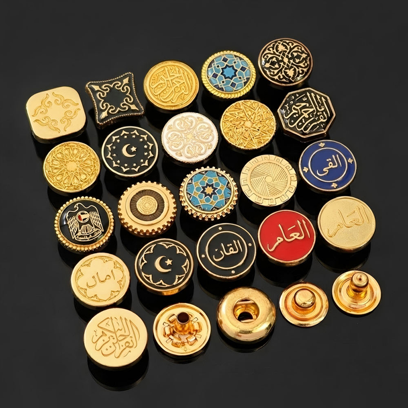 Seasonal theme alloy cap snap with vibrant epoxy artwork